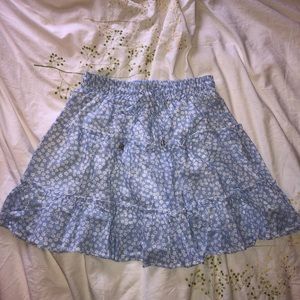 Floral tiered mini skirt!  BRAND NEW!